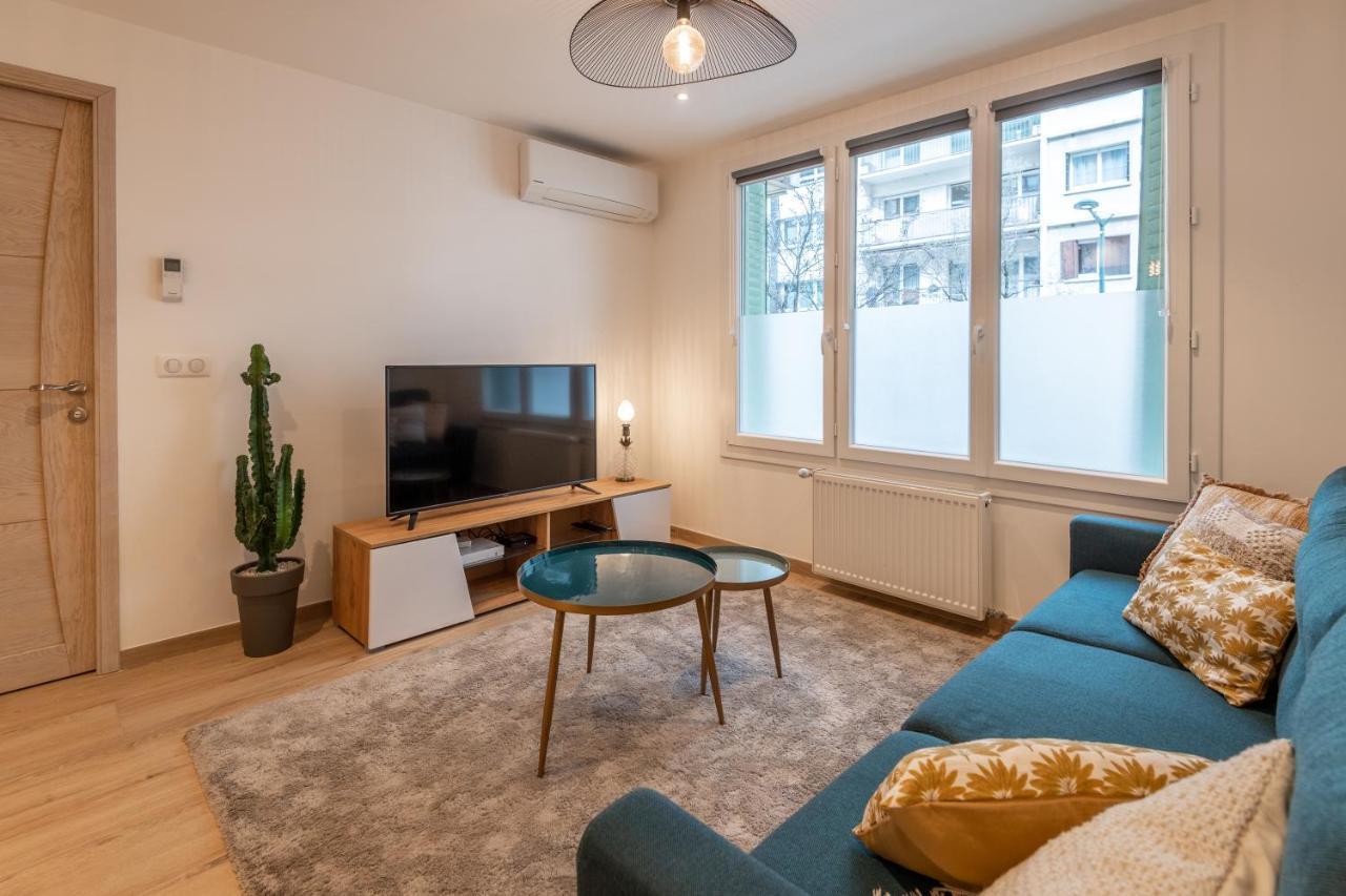 Апартаменты 7 Rhone Super T2 Renove Avec Place De Parking Privee Анси Экстерьер фото